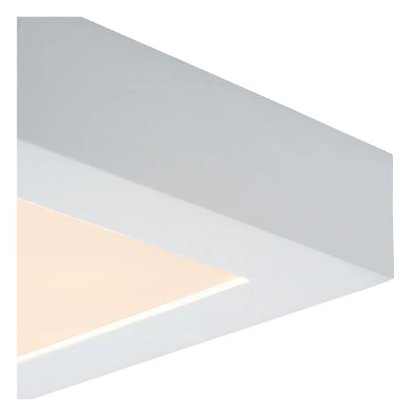 Lucide BRICE-LED - Plafonnier Salle de bains - LED Dim. - 1x22W 3000K - IP44 - Blanc - détail 2